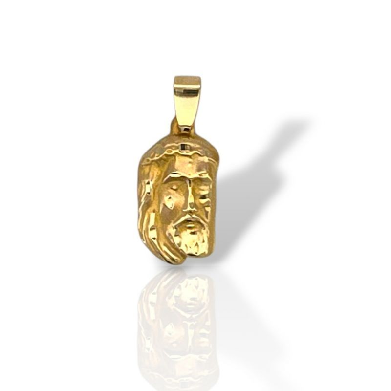 Φωτογραφία από Ciondolo con Volto di Cristo in Oro 14K (Μ2956)