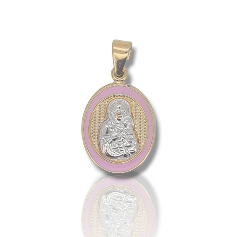 Φωτογραφία από Yellow gold k9 amulet (code AG2582)