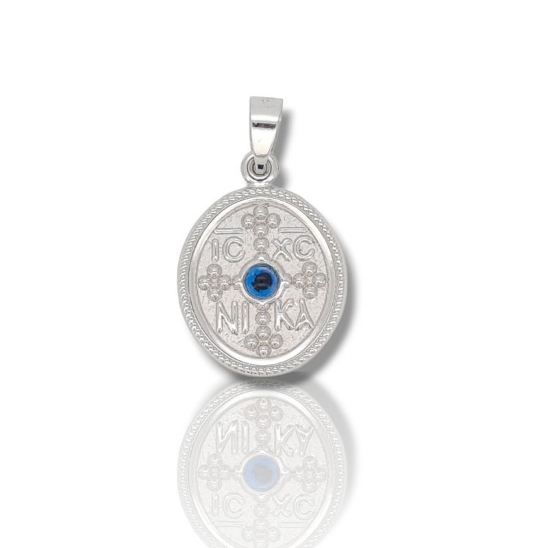 Φωτογραφία από Wthite gold k9 amulet (code AG2580)