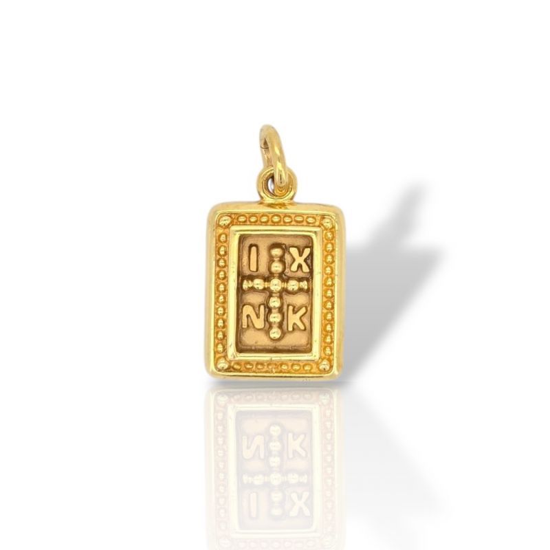 Φωτογραφία από Medaglione Costantinato in Oro 14 Carati (Μ2944)