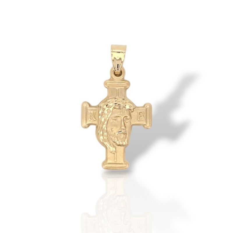 Φωτογραφία από Croce in Oro 14K con il Volto di Cristo (Μ2955)