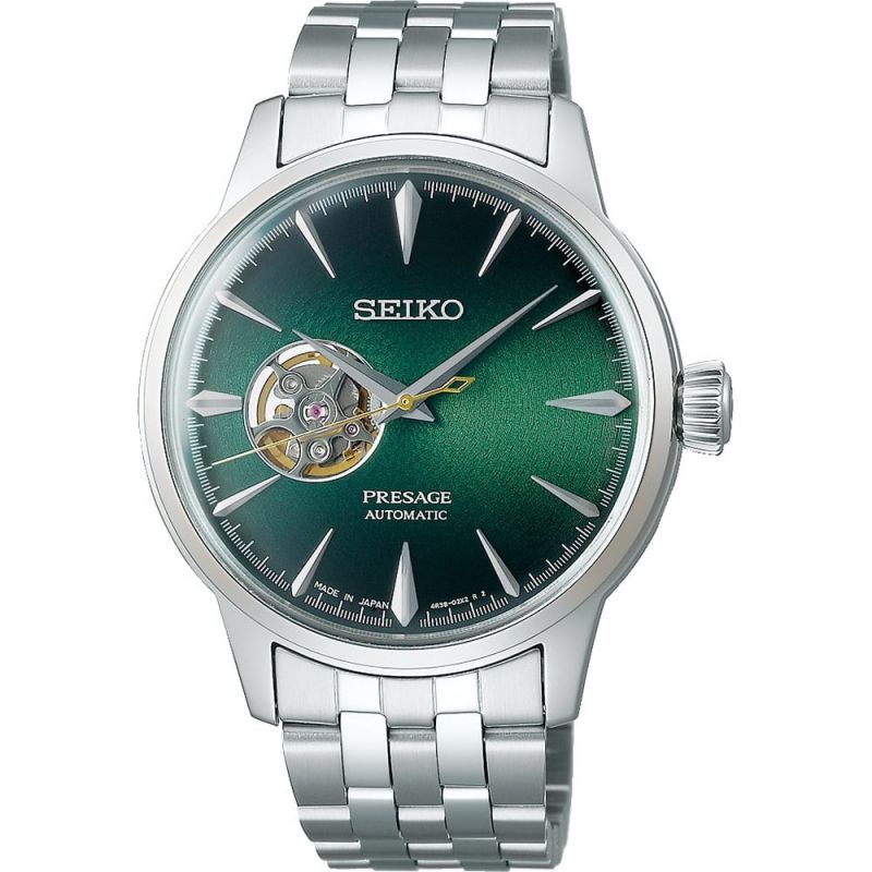 Φωτογραφία από SEIKO Presage Automatic Silver Stainless Steel Bracelet SSA441J1