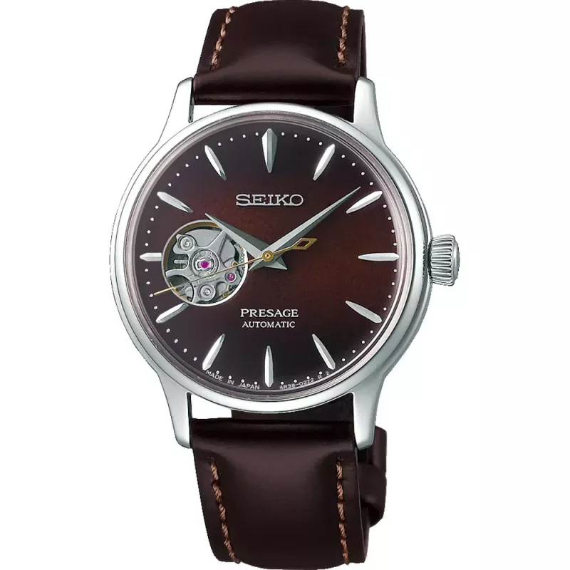 Φωτογραφία από SEIKO Presage Automatic Leather Strap SSA783J1