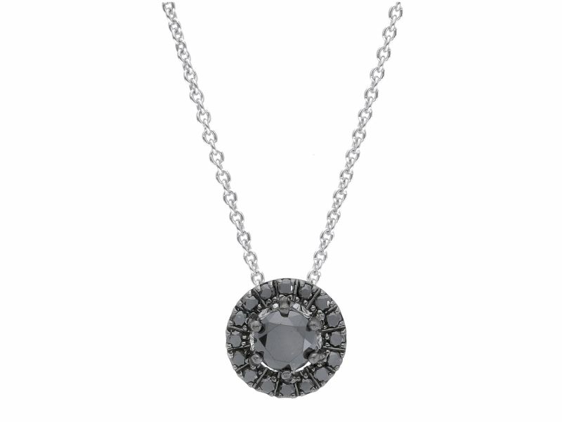 Φωτογραφία από  Punto di luce in oro bianco k18 con diamante (code S223419)