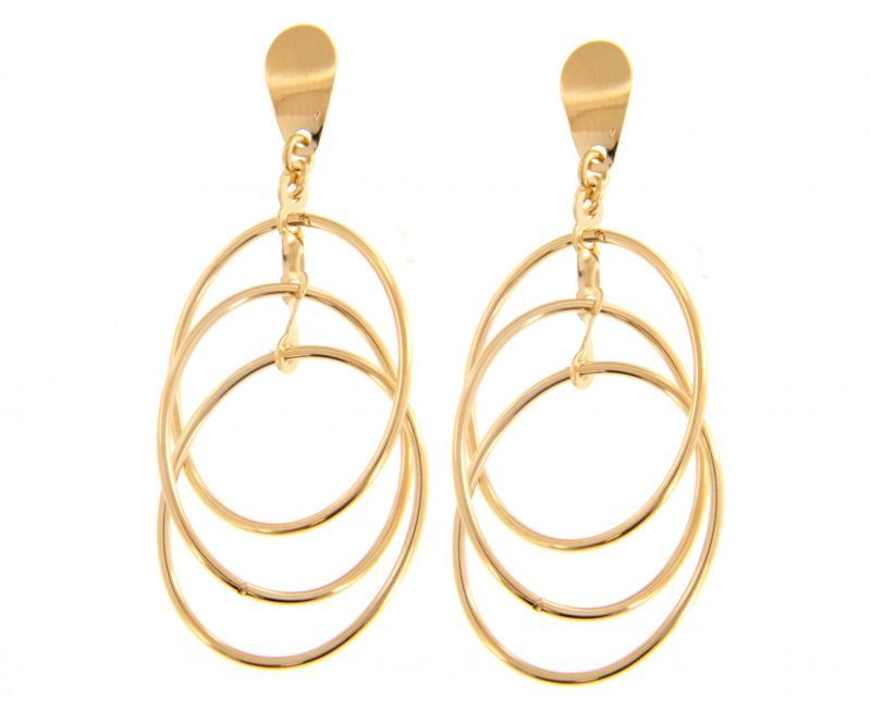 Φωτογραφία από Golden earrings 14k (code S237046)
