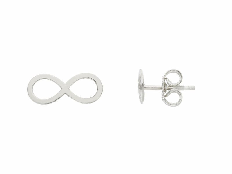 Φωτογραφία από Orecchini Infinito in oro bianco k9 (S215277)