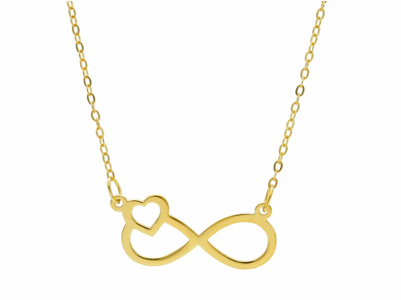 Φωτογραφία από Girocollo Infinito in oro giallo k9  (code S249394)