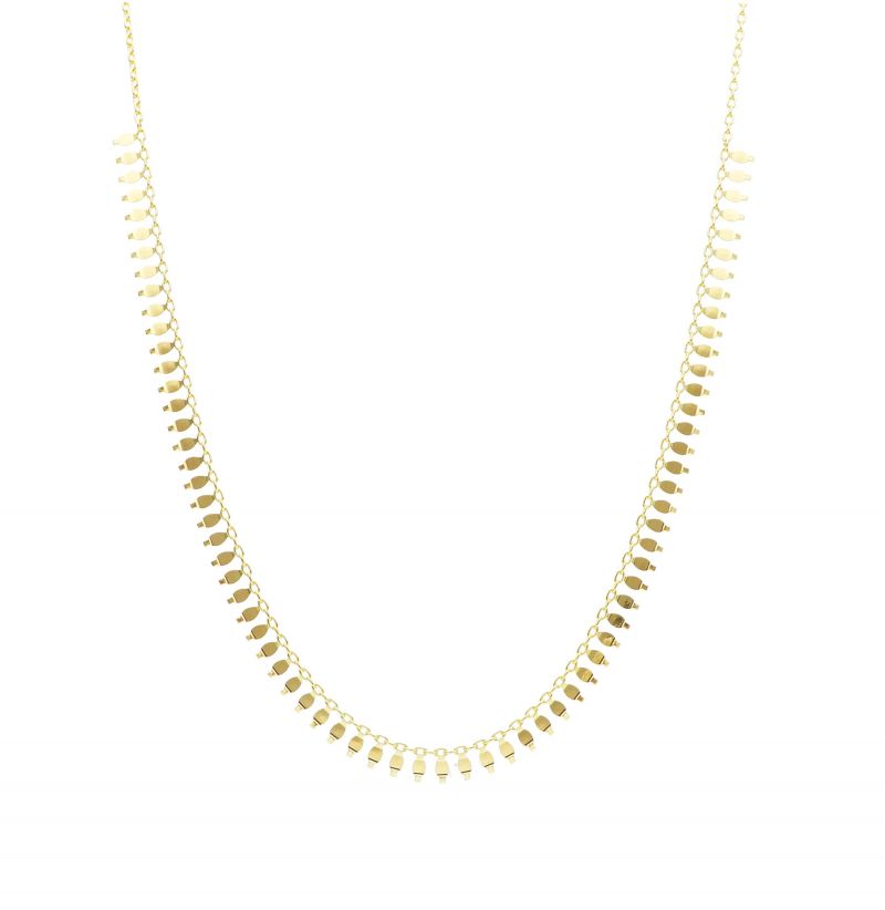 Φωτογραφία από Girocollo in oro giallo k14 (code S246123)