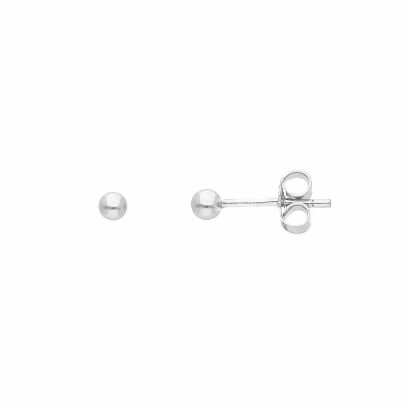 Φωτογραφία από White gold earrings 14k (code S185227)