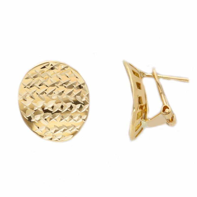 Φωτογραφία από Golden earrings 14k (code S242345)