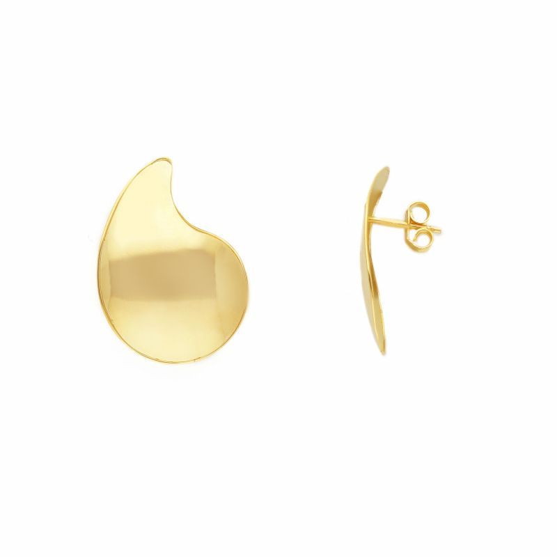 Φωτογραφία από Yellow gold earrings k14  (code S278402)