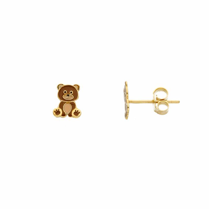 Φωτογραφία από Orecchini orso in oro giallo k9 (S278928)