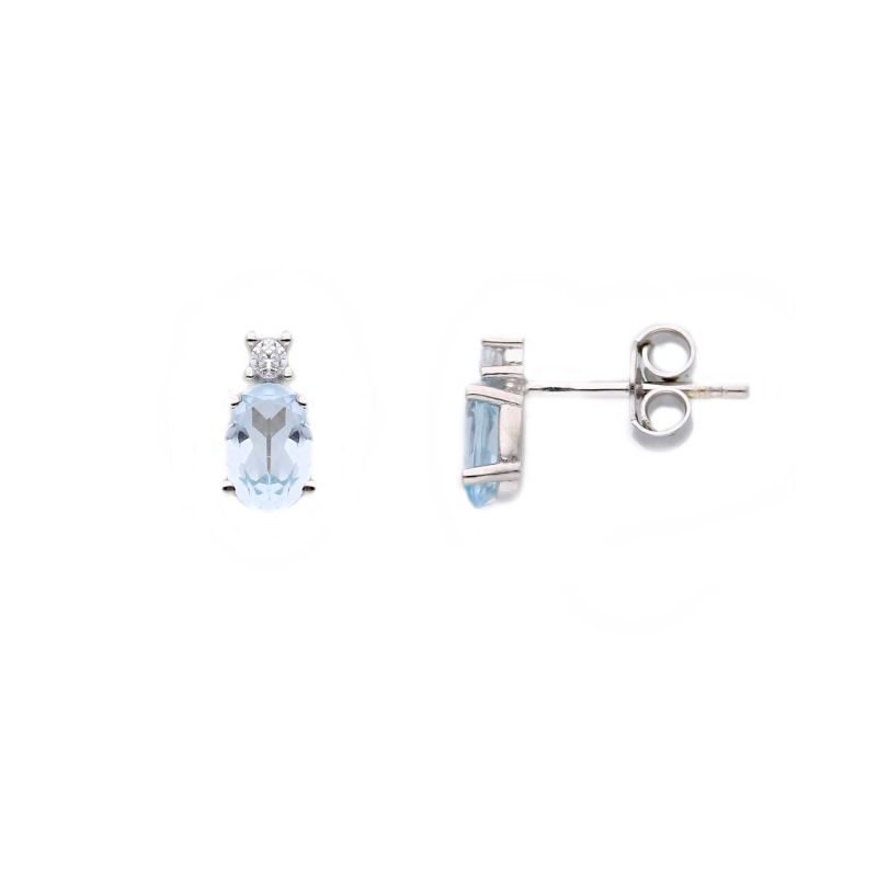 Λευκόχρυσα σκουλαρίκια κ9 με συνθετικό blue topaz & λευκά ζιργκόν (code S287578) Φωτογραφία από Λευκόχρυσα σκουλαρίκια κ9 με συνθετικό blue topaz & λευκά ζιργκόν (code S287578)