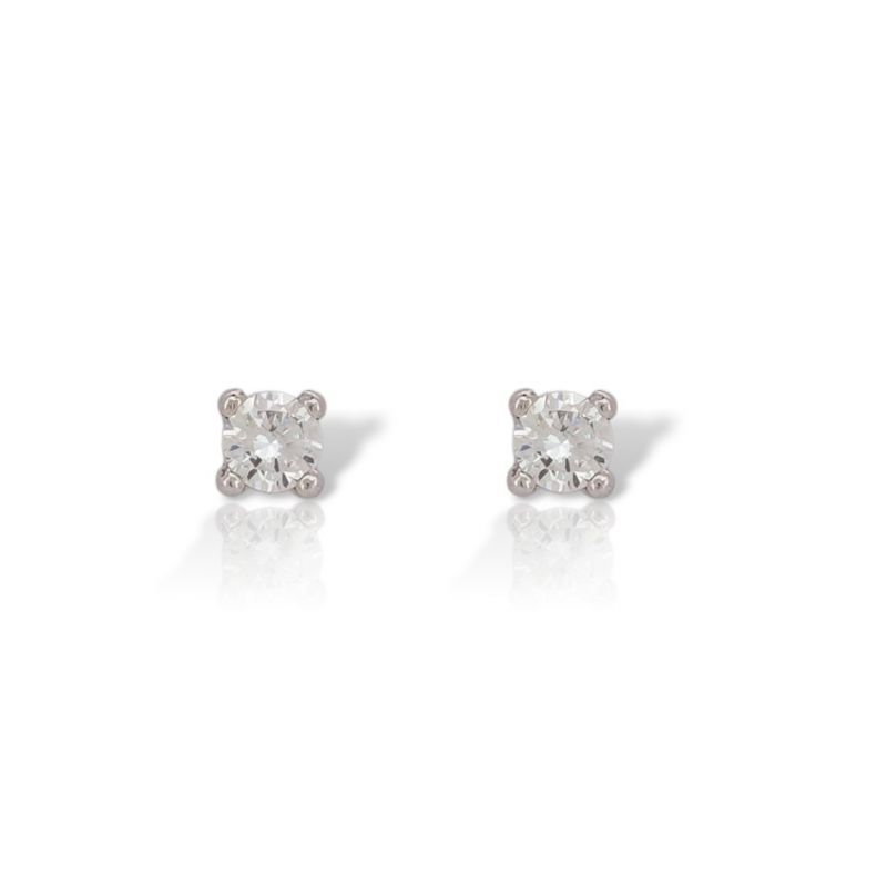 Φωτογραφία από White Gold earrings 14k (code AG2934)