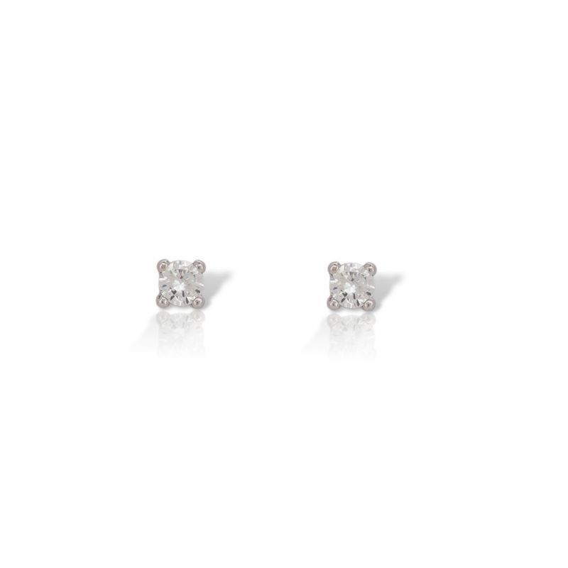 Φωτογραφία από White Gold earrings 14k (code AG2935)