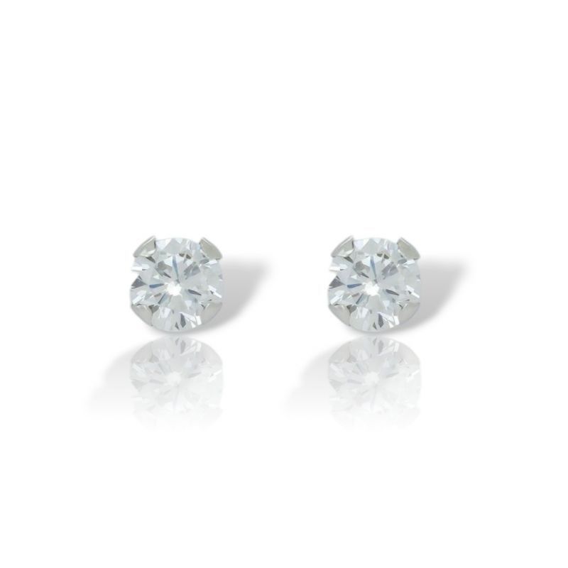 Φωτογραφία από White Gold earrings 14k (code AG2936)
