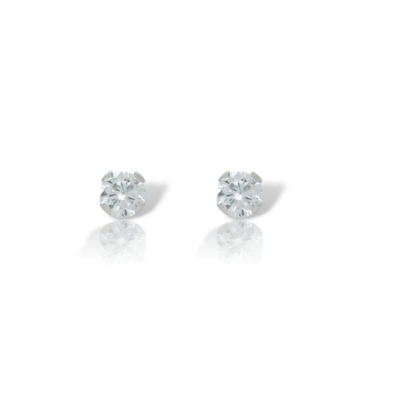 Φωτογραφία από White Gold earrings 14k (code AG2939)