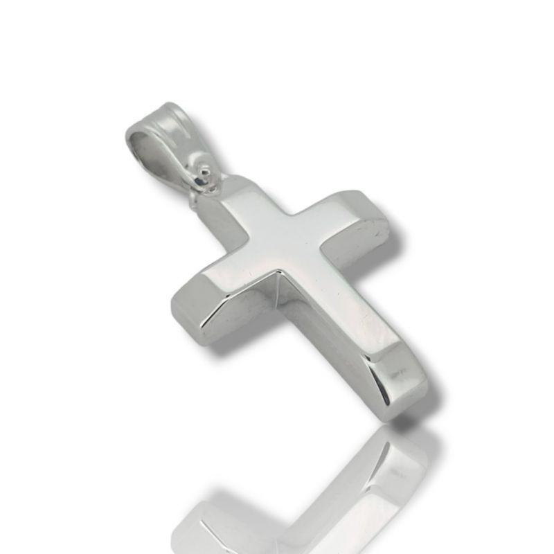 Φωτογραφία από White gold cross 18k (code Al1834)