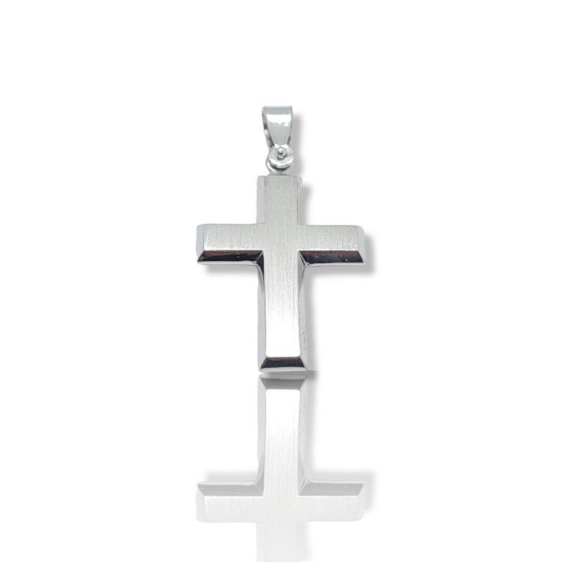 Φωτογραφία από White gold cross k14 (code H1808)