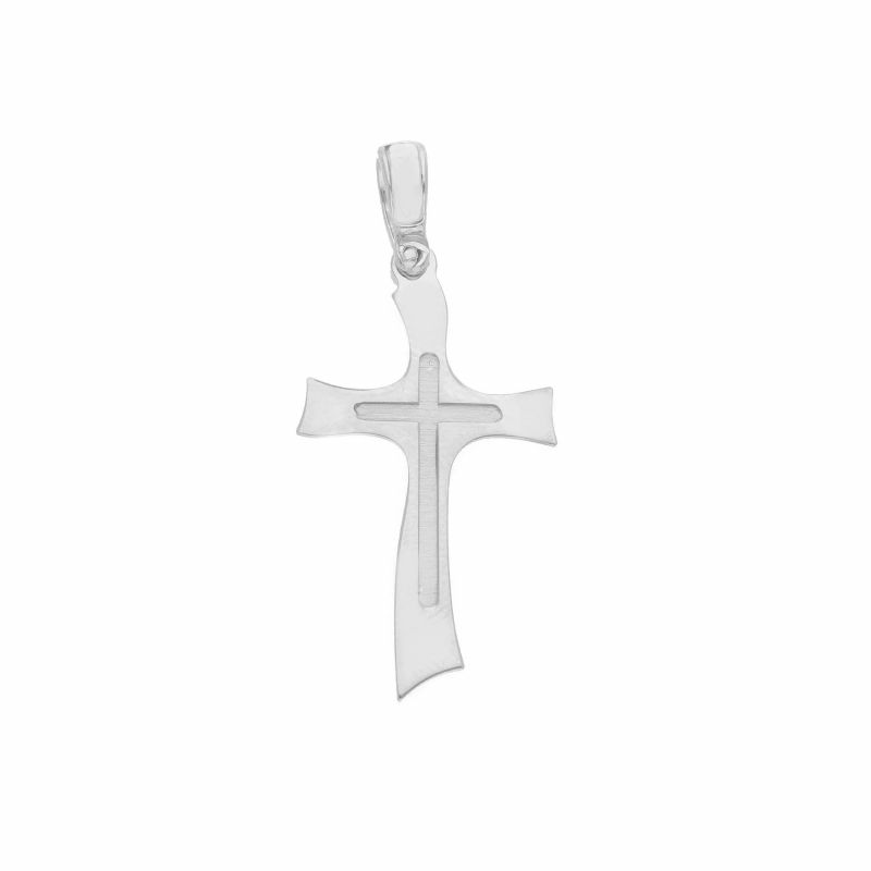 Φωτογραφία από White gold cross k18 (code S273995)