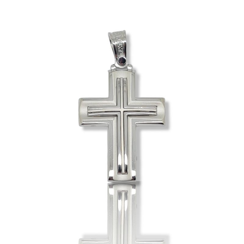 Φωτογραφία από White gold cross k14 (code H1868)