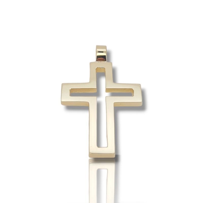 Φωτογραφία από White gold sword cross k14 (code H2714) 