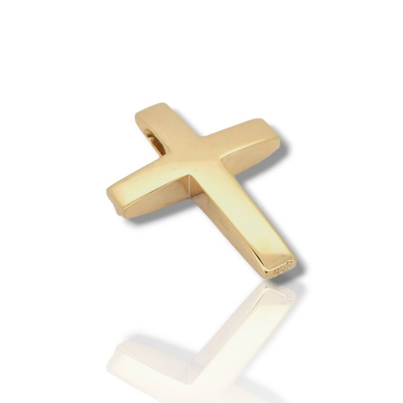 Φωτογραφία από Yewllow gold cross k14  (code H2842)