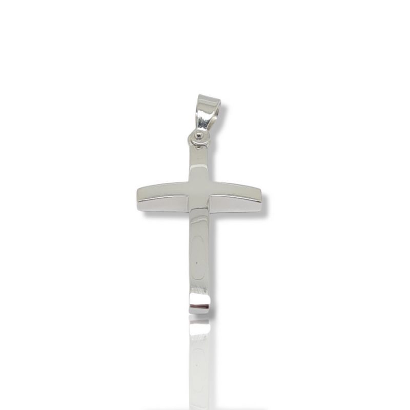 Φωτογραφία από White gold cross k14 (code H1668)