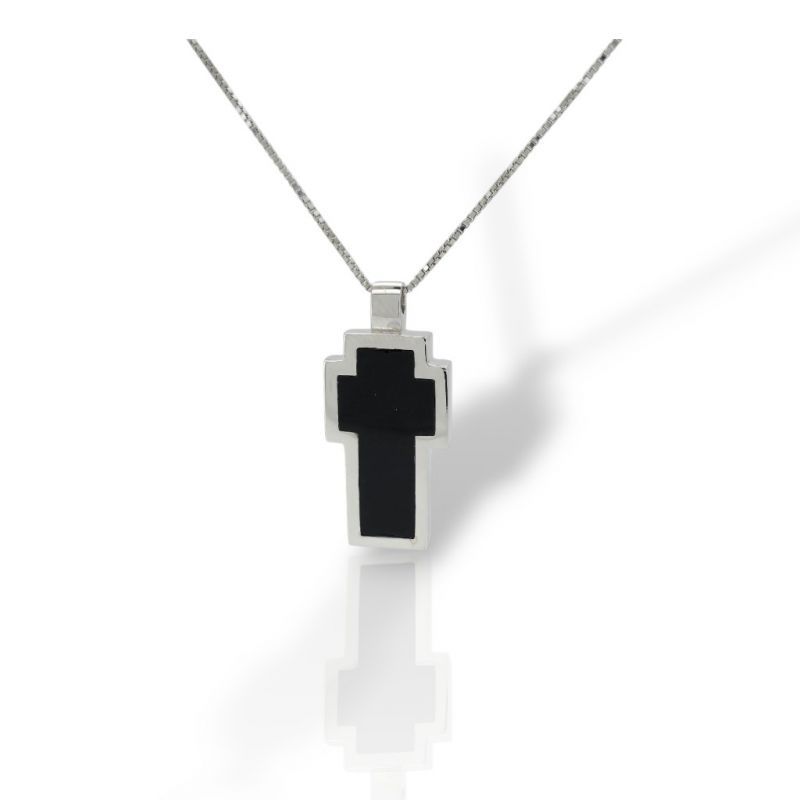 Φωτογραφία από White gold cross (code SM2830)