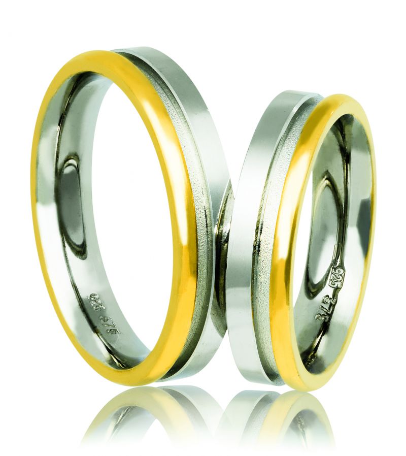 Φωτογραφία από Fedi Nuziali in oro Bianco e oro Rosa 4.8mm  