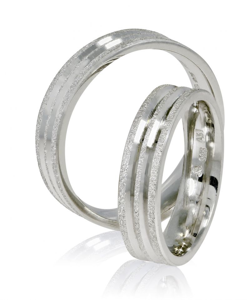 Φωτογραφία από Fedi Nuziali in oro Bianco, 5mm