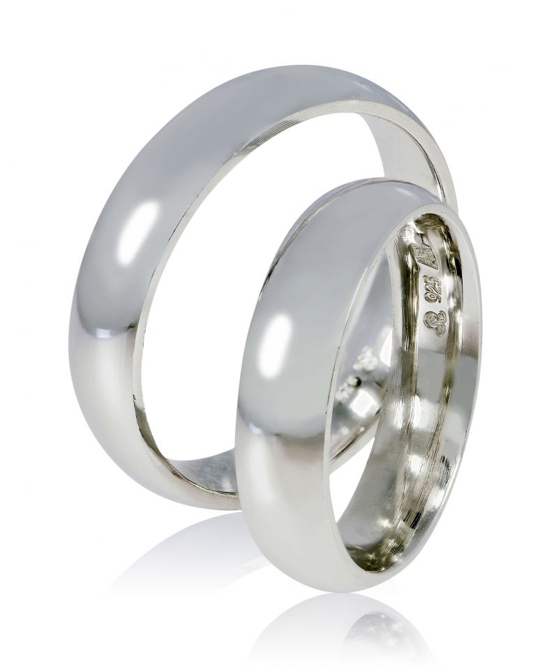 Φωτογραφία από Fedi Nuziali in oro Bianco, 5mm