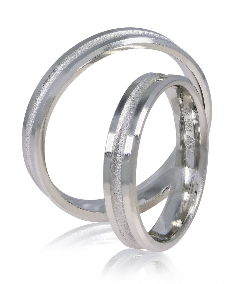 Φωτογραφία από Fedi Nuziali in oro Bianco, 4mm