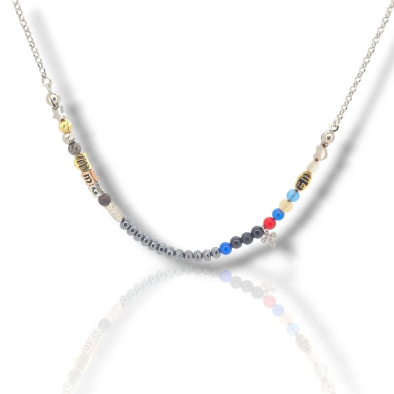 Φωτογραφία από IESUS necklace made of 925 silver  (code AGI 1001/C-ZB)
