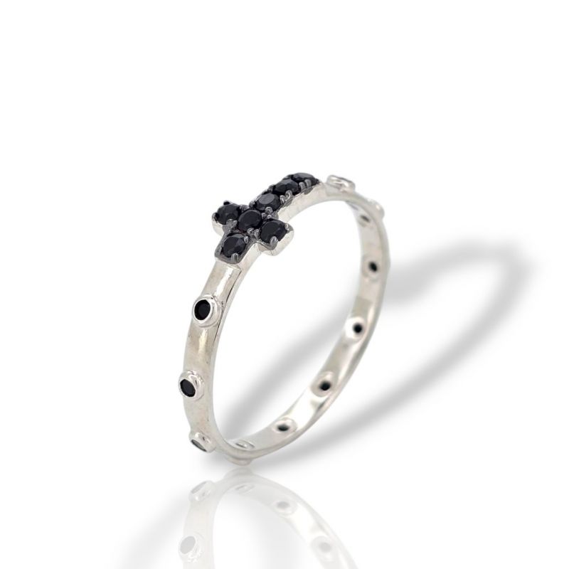 Φωτογραφία από LUMINA Icon Ring - Black Stones (AGI274/A-NE)
