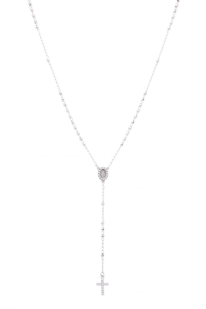 Φωτογραφία από Madonnas Choker Classic cross and Madonna with Zircons (AGI 160-C-A)