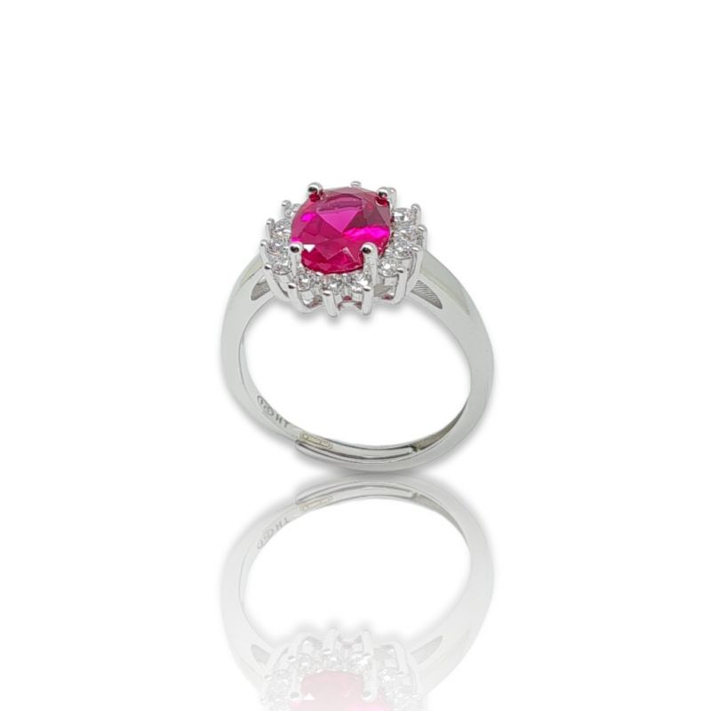 Φωτογραφία από Anello KATE in argento 925° rodiato (code FC001934)
