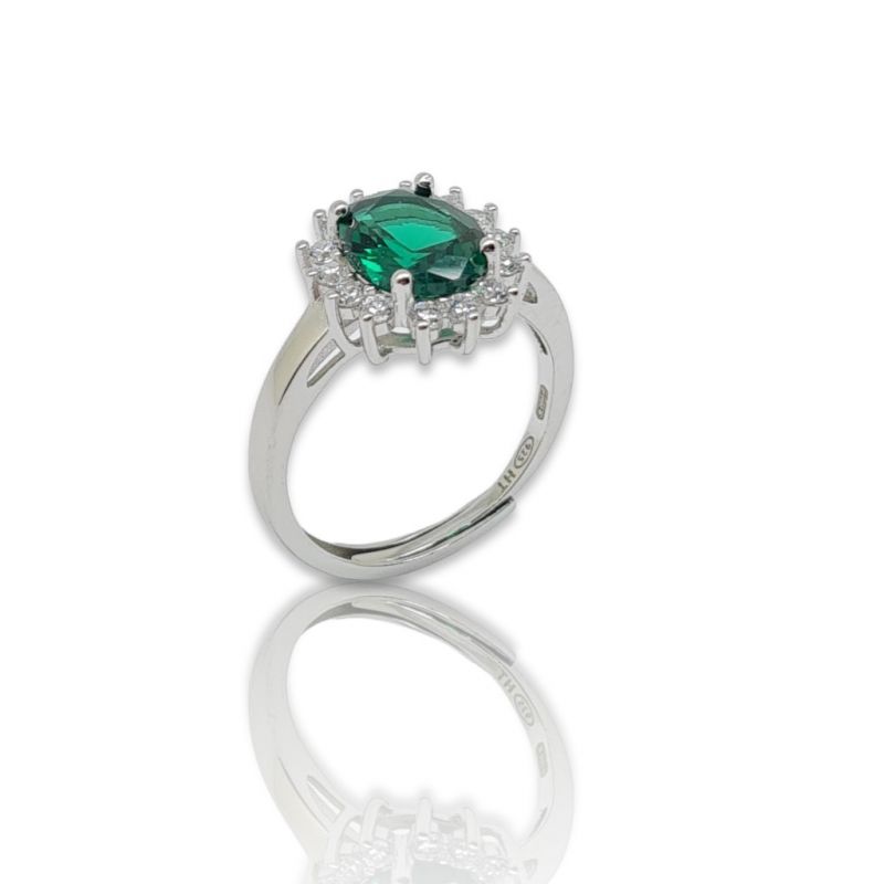 Φωτογραφία από Anello KATE in argento 925° rodiato (code FC001936)