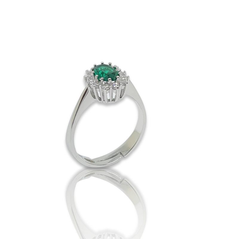 Φωτογραφία από Anello KATE in argento 925° rodiato (code FC002039)
