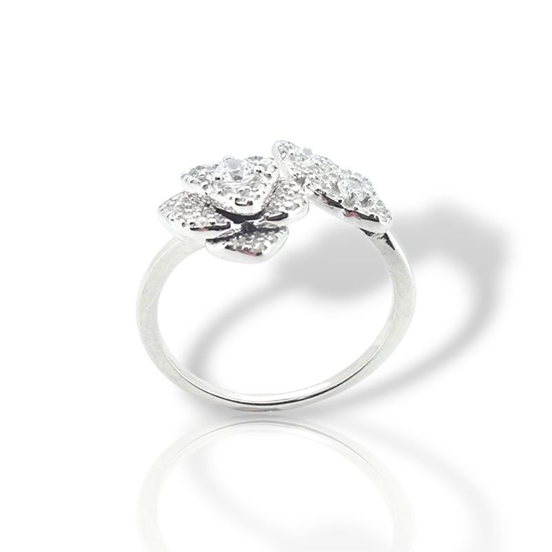 Φωτογραφία από Ασημένιο δαχτυλίδι απο επιπλατινωμένο ασήμι 925°  (code FCM002813)