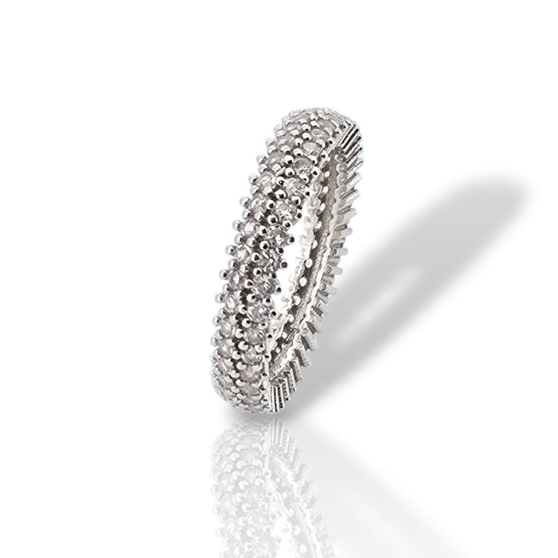 Φωτογραφία από Δαχτυλίδι ολόβερο απο ασήμι 925°  (code H002846)