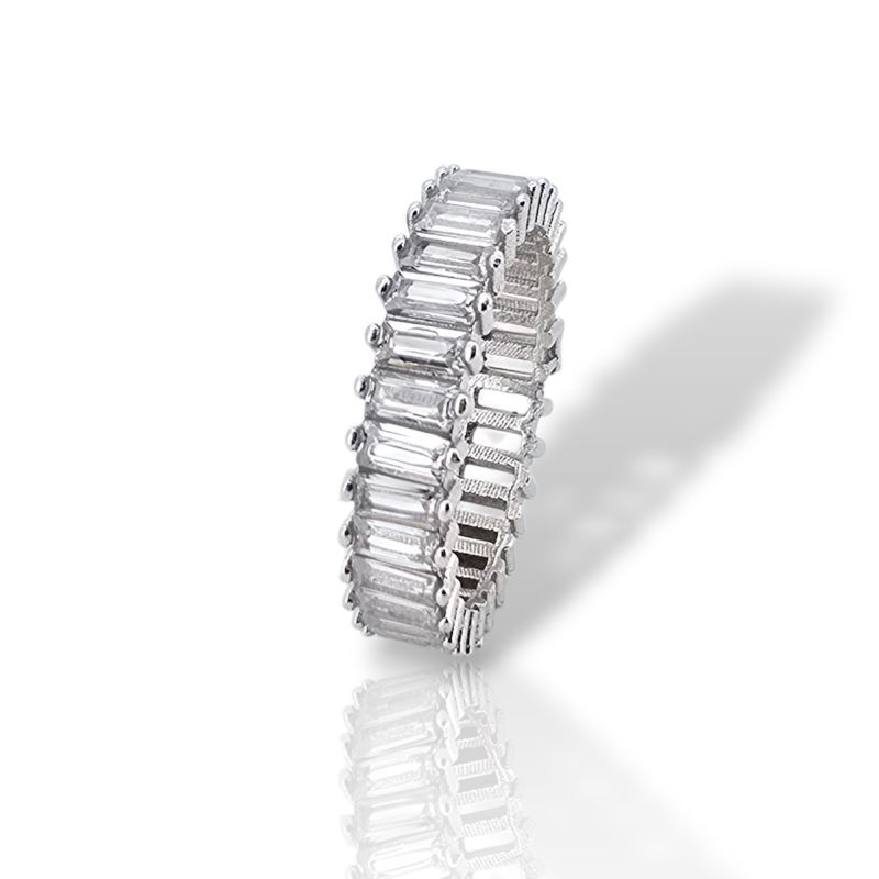 Φωτογραφία από Δαχτυλίδι ολόβερο απο ασήμι 925°  (code H002851)