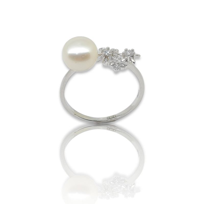Φωτογραφία από Anello in argento 925° rodiato  (code R003887)
