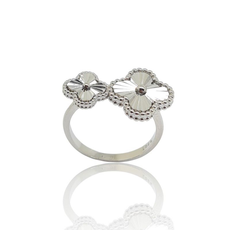 Φωτογραφία από Platinum plated silver  925° ring(code RZB105508)