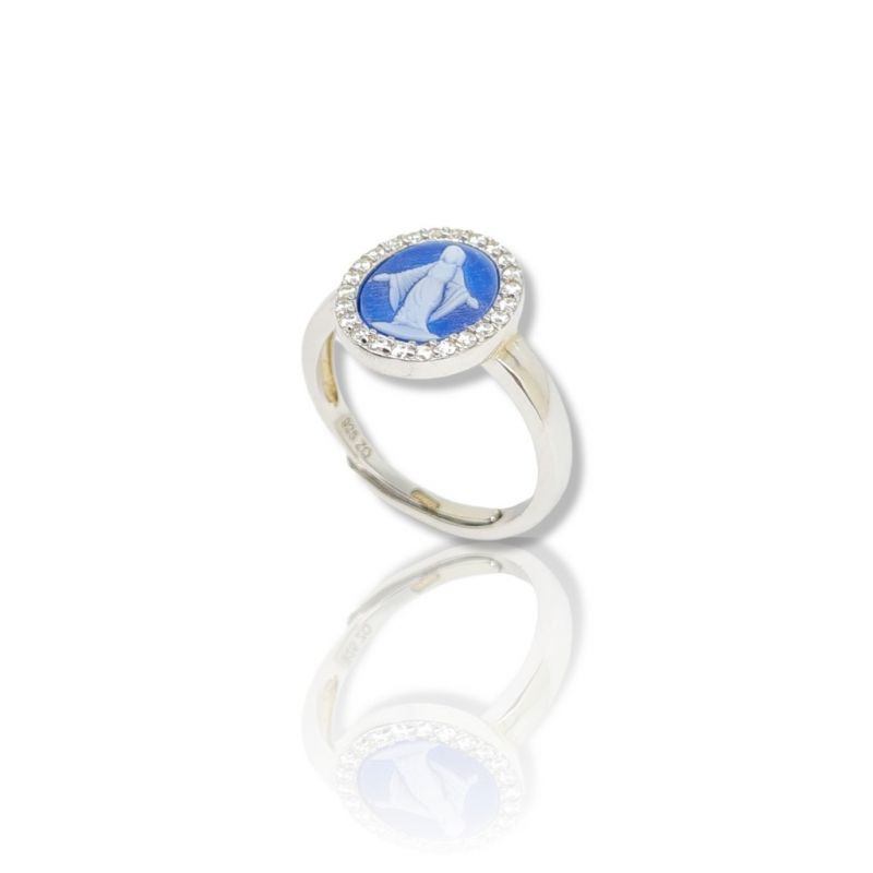 Φωτογραφία από Anello in argento 925° rodiato  (code FC000890)