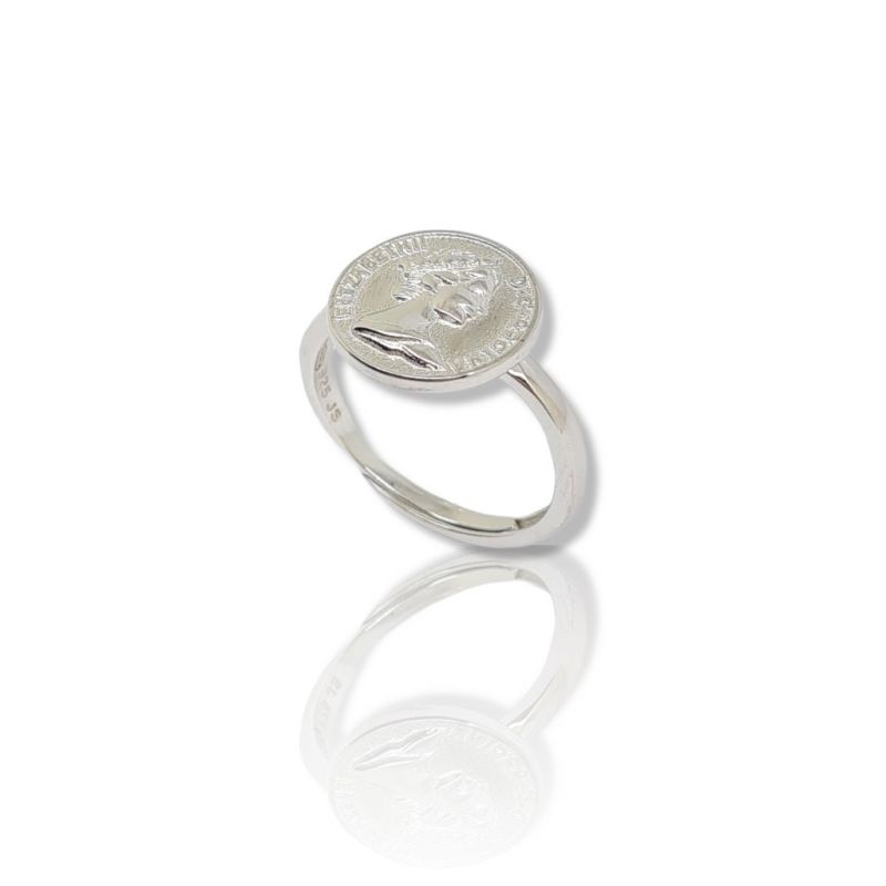 Φωτογραφία από Anello ELISABETTA II in argento 925° rodiato (code FC001792)