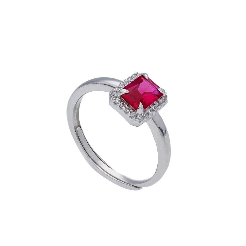 Φωτογραφία από Platinum plated silver  925° ring (code S262131)