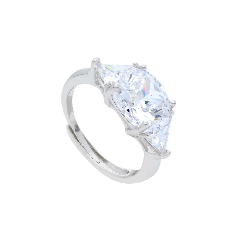 Φωτογραφία από Platinum plated silver  925° ring (code S277147)