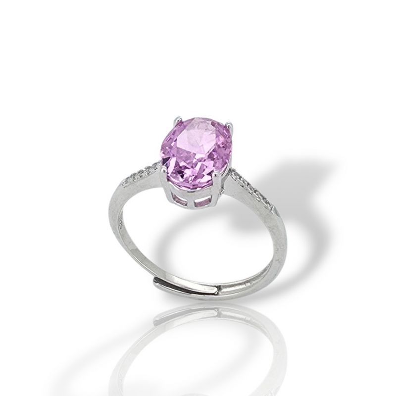 Φωτογραφία από Platinum plated silver  925° ring (code FCM2804)