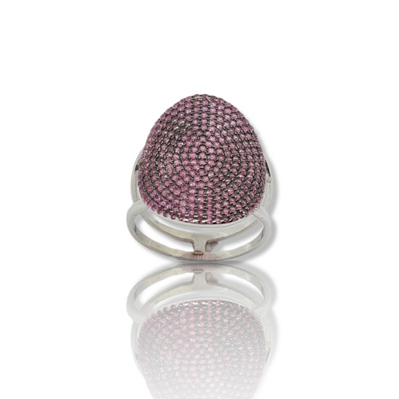 Φωτογραφία από Anello in argento 925° rodiato (code FC000620)